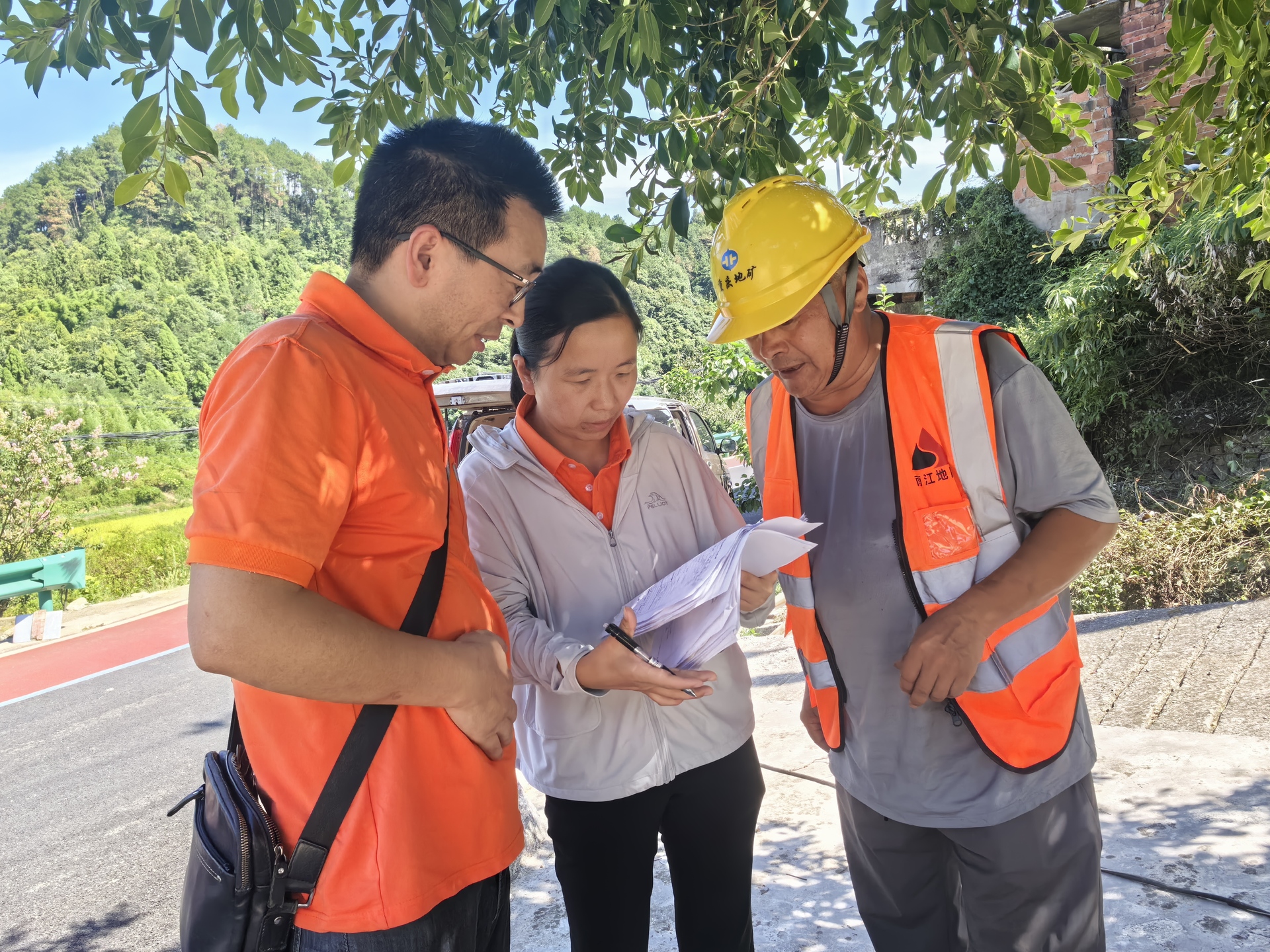 监测现场技术交流